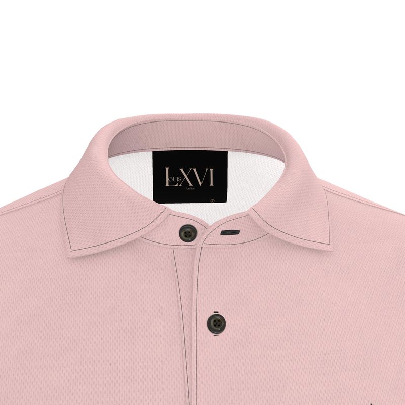 Louis XVI Palace Casual Polo Pink