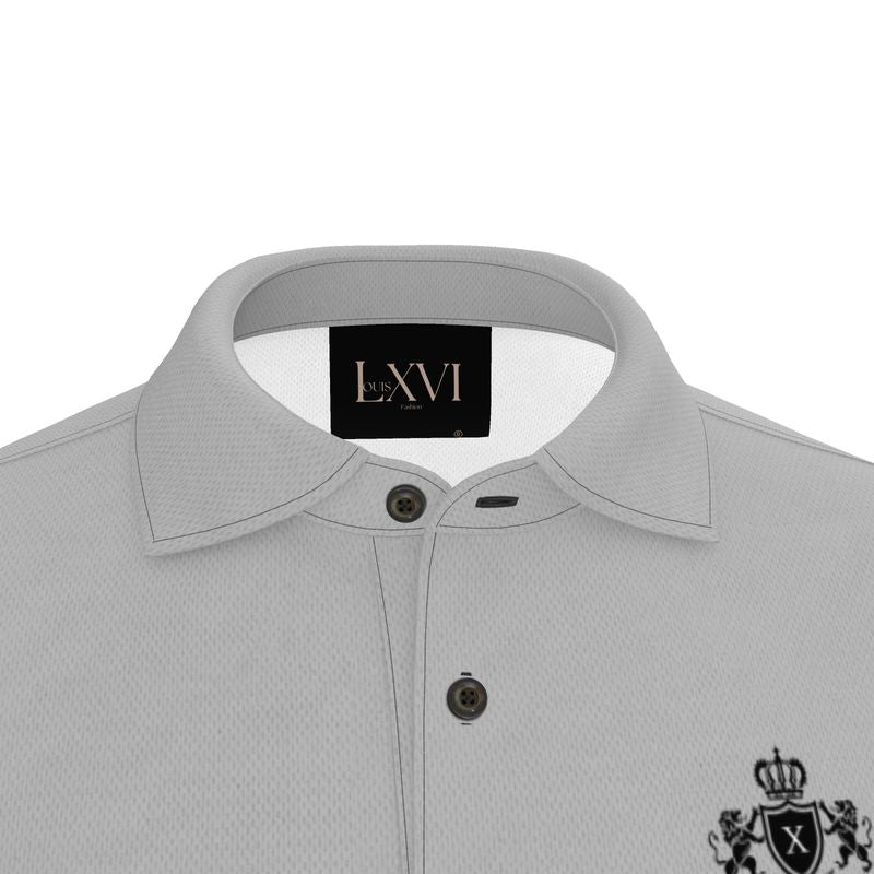 Louis XVI  Palace Casual Polo Gray