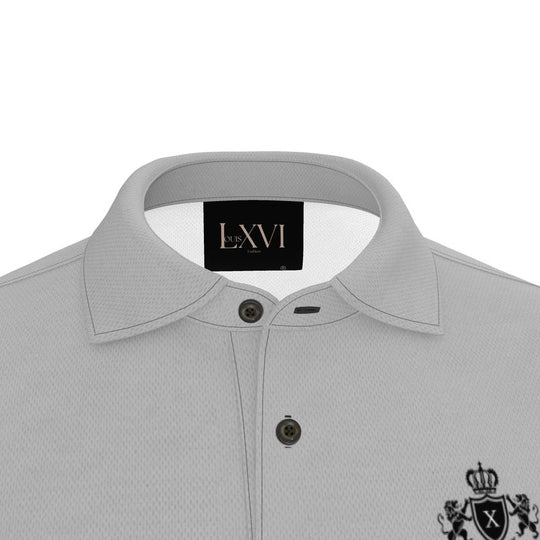 Louis XVI  Palace Casual Polo Gray