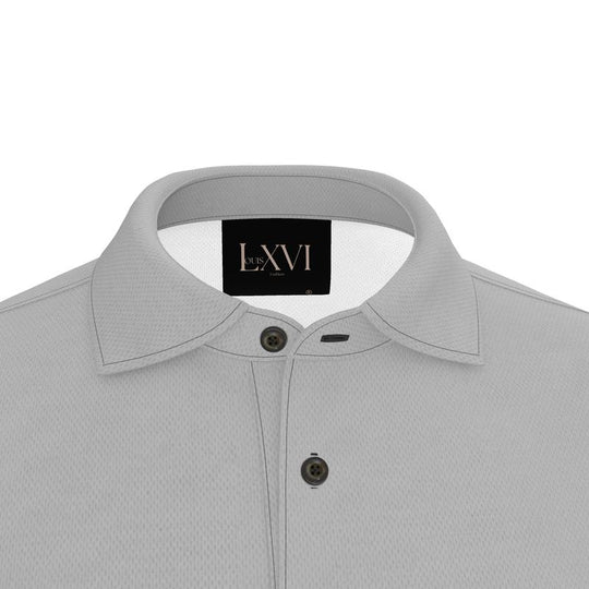 Louis XVI  Palace Casual Polo Gray