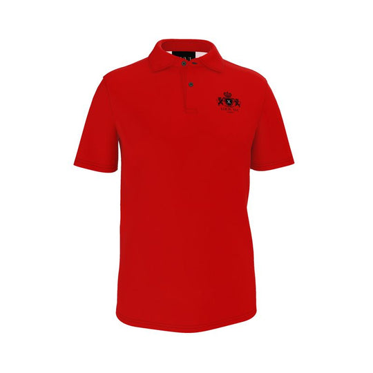 Louis XVI Palace Casual Polo Red