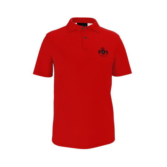 Louis XVI Palace Casual Polo Red