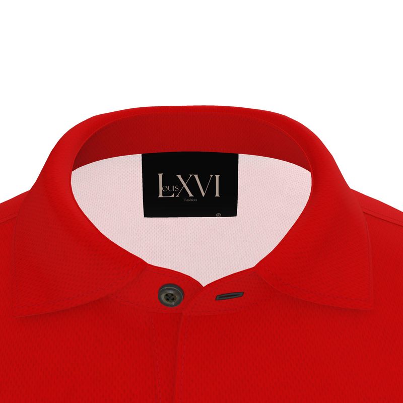 Louis XVI Palace Casual Polo Red