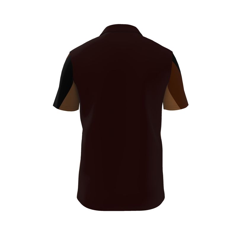 Louis XVI Count Polo Striped Black Brown