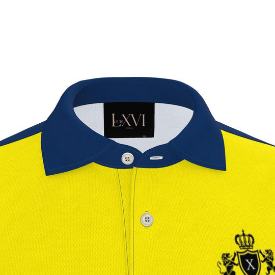Louis XVI  The Court Polo Yellow/Navy