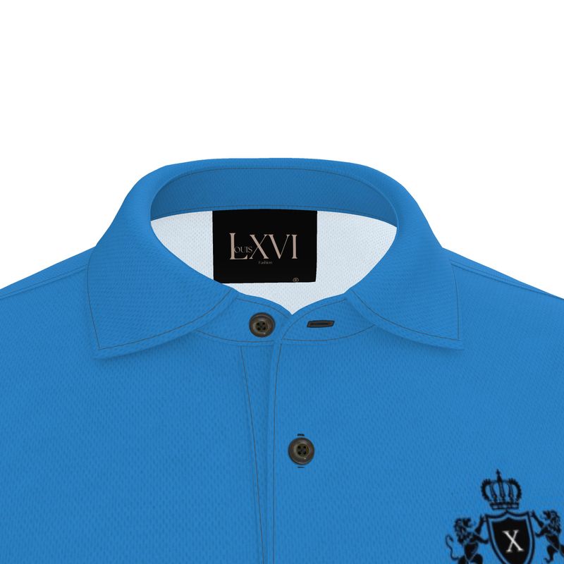 Louis XVI  Palace Casual Polo Light Blue