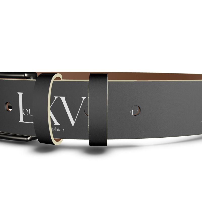 Louis XVI Napa Leather Belt