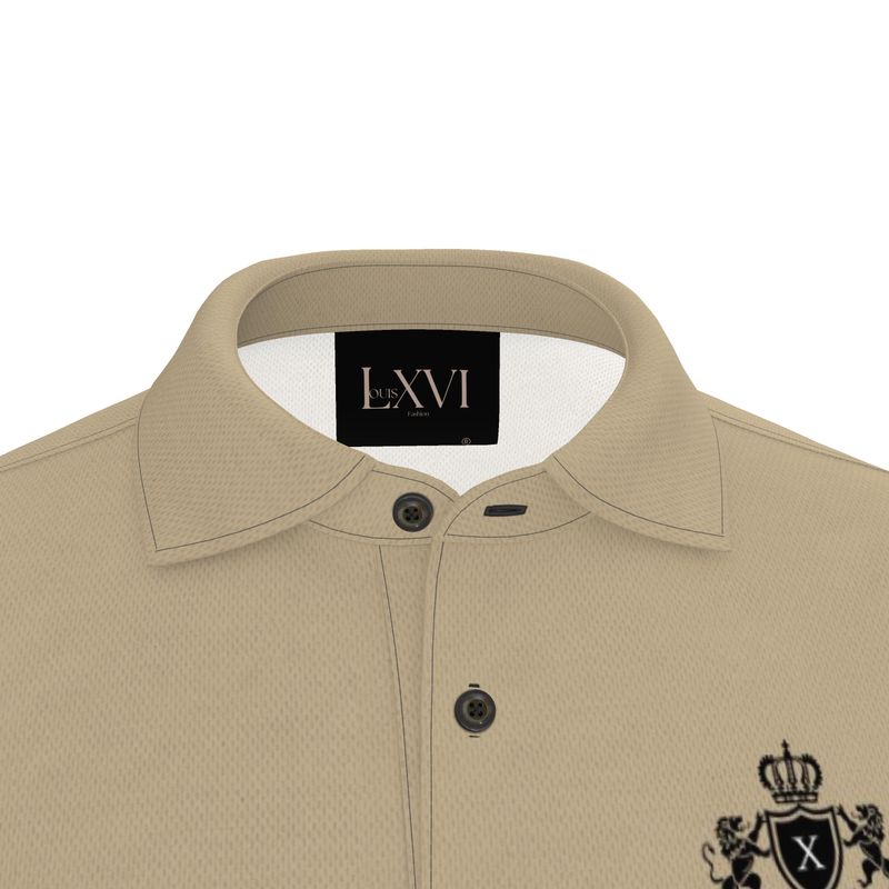 Louis XVI Palace Casual Polo Tan