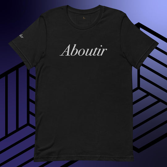 Embroidered Aboutir  Unisex t-shirt