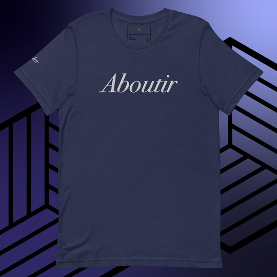 Embroidered Aboutir  Unisex t-shirt